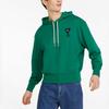 Puma X AMI Casual Sports Logo Love Heart Solid Color Hoodie Men Tops Tender-Green 534069-96