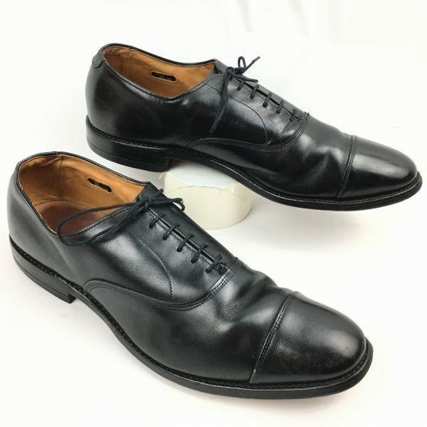 

Allen Edmonds Park Avenue Straight Tip Business Shoes Black size 11A 27.0-28.0 Men s