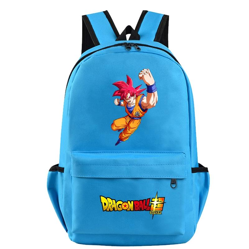 Anime Dragon Ball Printed Boy Girl Schoolbag Student Boy Girl Schoolbag Unisex Bagpack Children Teenager Cartoon Bagpack Waterproof School Bag Mochila