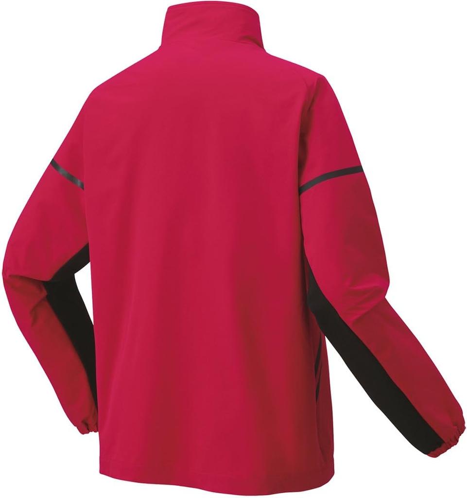 Yonex Fitted Reddish Rose Medium Men's Warm-Up Shirt, (546),