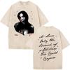 Maglietta Nikki Lavata Vintage Ossessione Film Horror Uomo Donna Moda Magliette Gotica Cotone Oversize Manica Corta