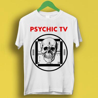 Psychic Tv Force The Hand Of Chance Punk Rock Retro Hudba Top Tričko P1738