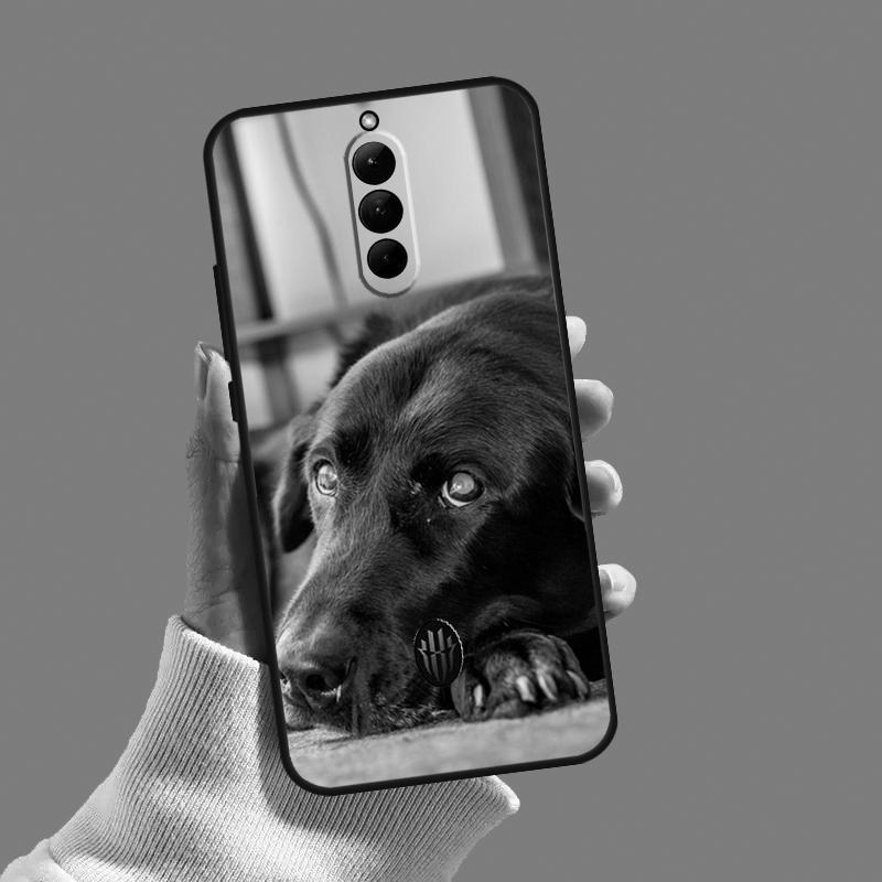 Black Labrador Dog Case For ZTE Nubia Red Magic 10 10S 9S 8S 8 9 11 Pro Plus 6 7 6S 7S Pro 5G 6R 10 Air Cover