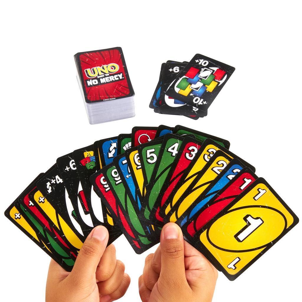 Mattel UNO A Card Game Party Game for Ages (Uno) - 2-6 Players, 7+ (HWV18)