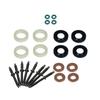 1982A0 Fuel Injector Seal Washer O-Ring Kit for 1.6 HDI Peugeot Citroen Ford 1609848280 1609848080 198185 189173 189170