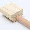 Pottery Mud Shot Hand-made Wooden Hammer Mud Molding Tool Solid Wood Large Sculpture Clay Board Modeling Tool