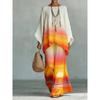 1116 European and American spring new printing temperament round neck versatile casual loose two-piece set
