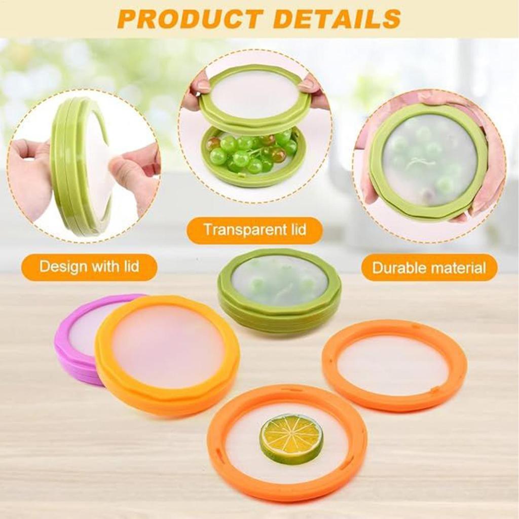 Fruit Storage Container 4 Pack Reusable Leak Proof Onion Keeper for Vegetable Salad Prep Kitchen Food Lunch Packing Organizer