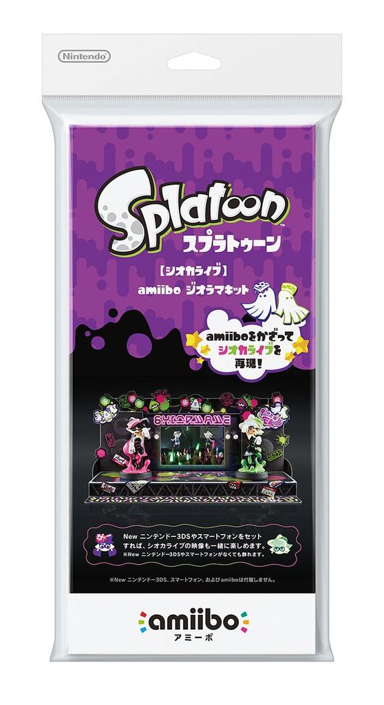 Amiibo Diorama Kit Splatoon [Shioka Live] Japan Im