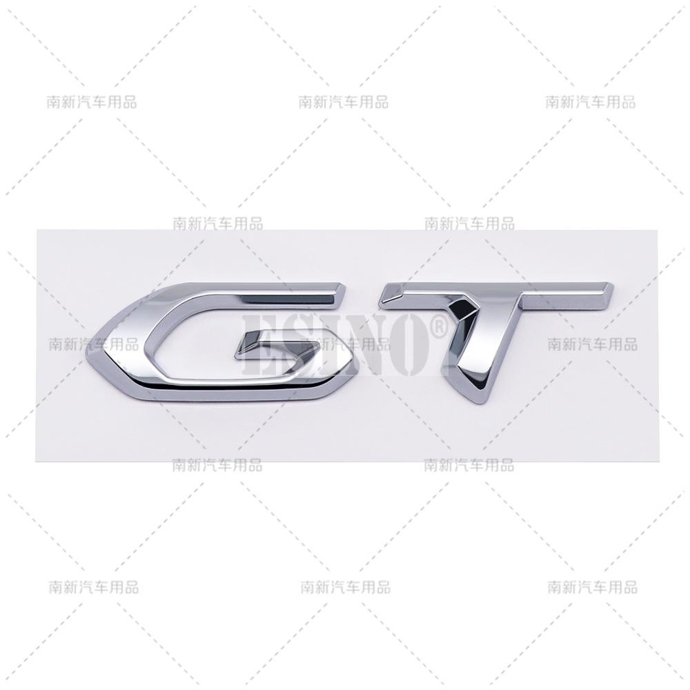OQUP8 Auto Styling 408 508 508L 4008 5008 GT 3D ABS Klebeemblem Kofferraumemblem Kotflügelaufkleber Karosserieaufkleber für Peugeot 408 4008 508 5008