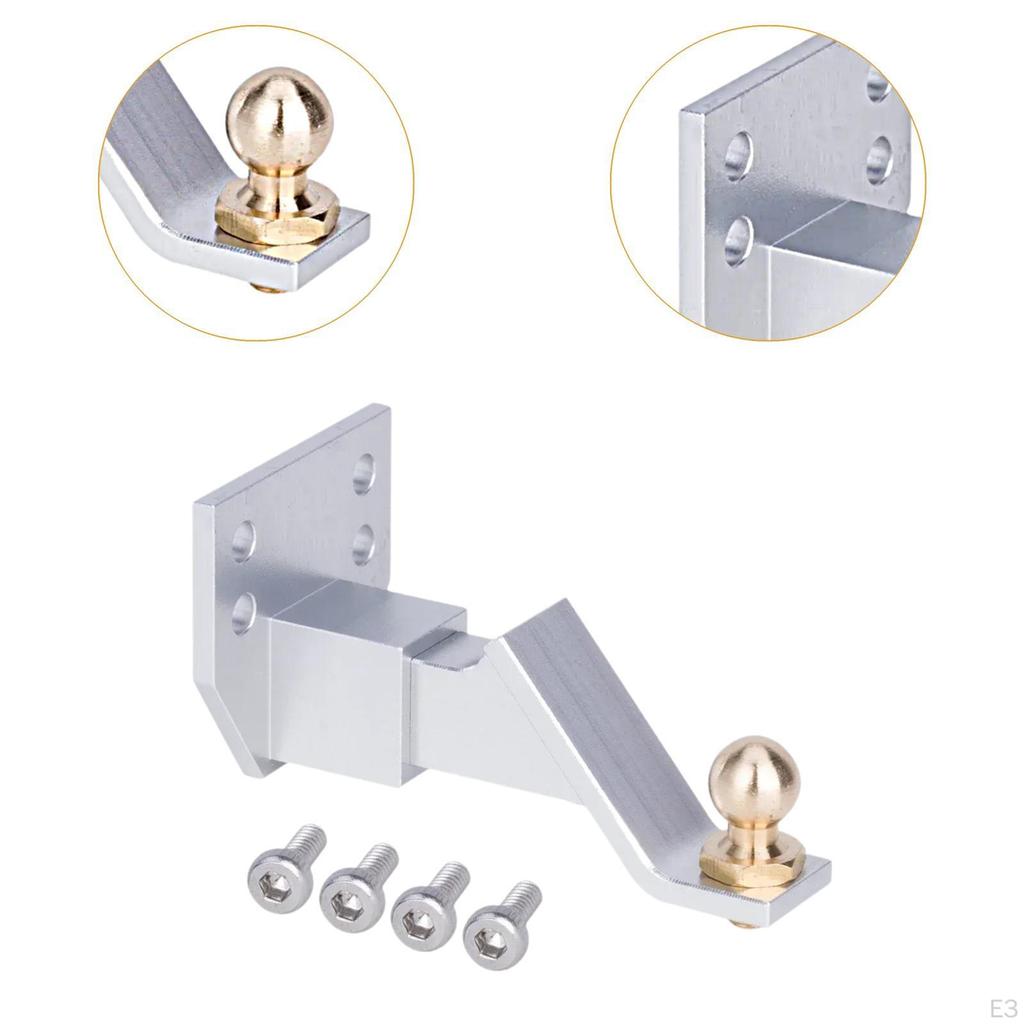 Clutchholder reservedeler erstatning metall justerbar drops tilhenger mottaker for 1/10 Rc
