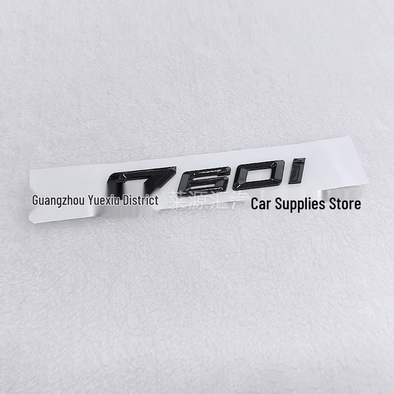 Neuer BMW 7er Heckklappen-Logo-Aufkleber für 730Li, 735Li, 740Li, 760i
