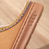 Unisex Suede Lace Warm Cotton Slippers with EVA Sole for Indoor/Outdoor Use