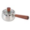 Milk Pot 316 Stainless Steel Anti Stick Multifunctional 1000ml Milk Saucepan for Soup Noodles One Person Diet
