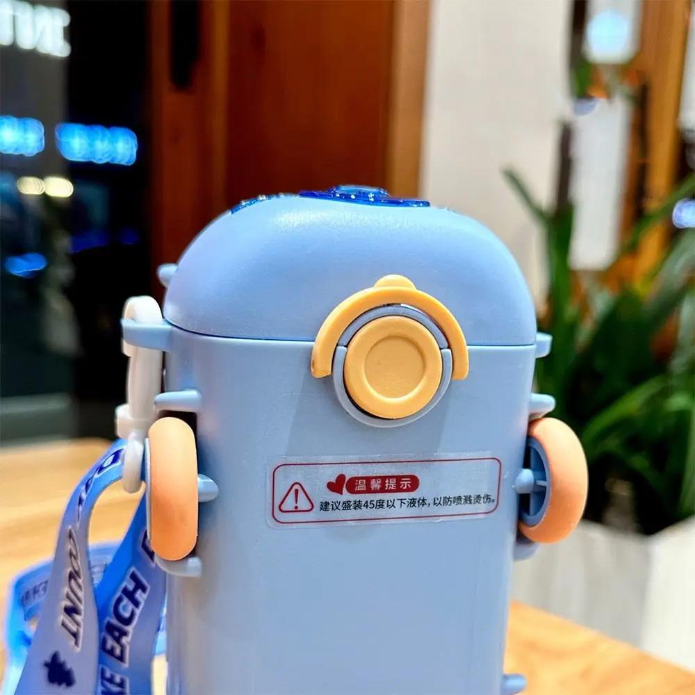 1PC 500ML Cartoon Toy Bus Straw Cup Large Capacity Plastic Mug for Summer Drinkware Water Bottles Children Bounce Kettle