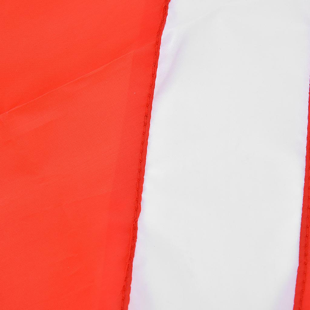 Red&White Dive Flag Signal Marker for Diving Snorkeling Underwater Sport(35*50cm)