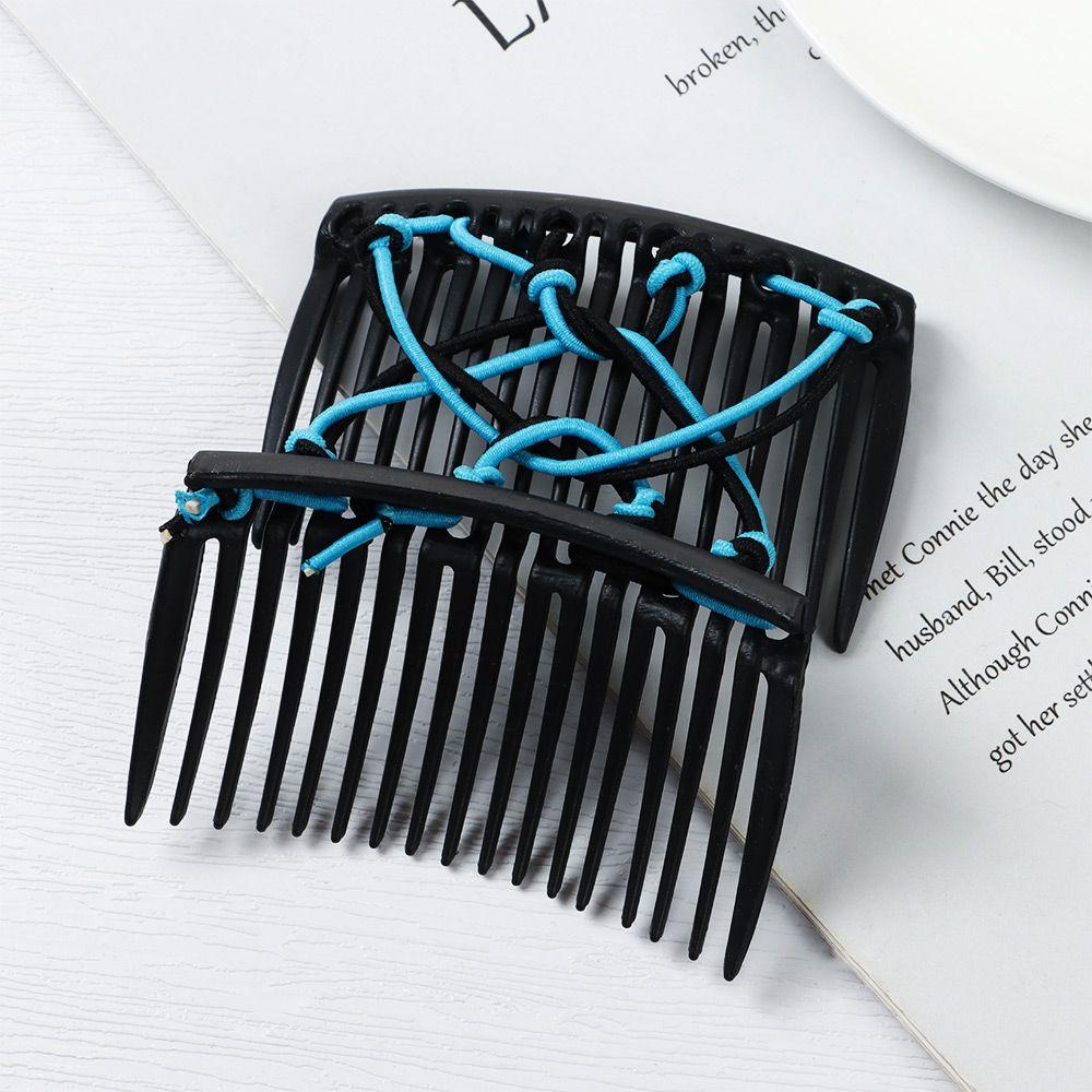 Women Changeable Black/Coffee Creative Hair Rope Comb Hair Pin