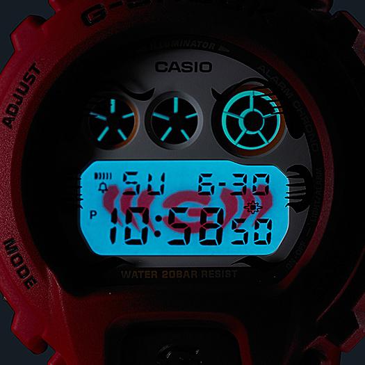 Casio G-SHOCK Men's Resin 200M Water Resistant Shock Resistant Alarm Quartz Watch DW-6900DA-4