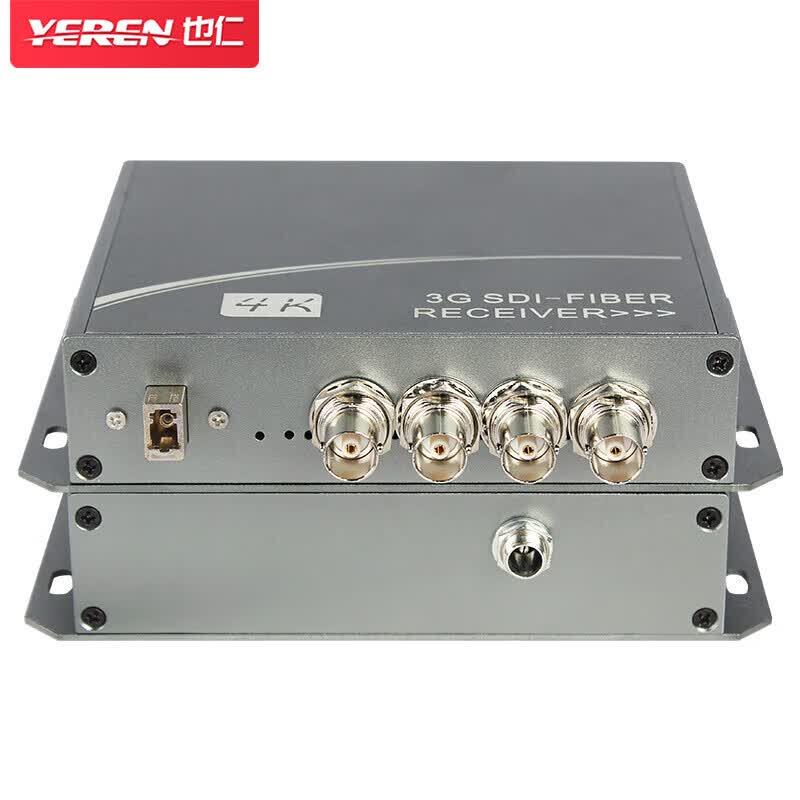 Yeren 4-Channel 3G-SDI Fiber Optic Converter