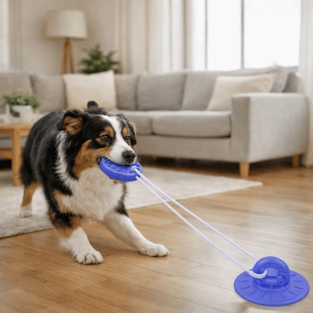 Wear-Resistant Dog Suction Cup Toys Teeth Cleaning Grinding Teeth Toys Physical Strength