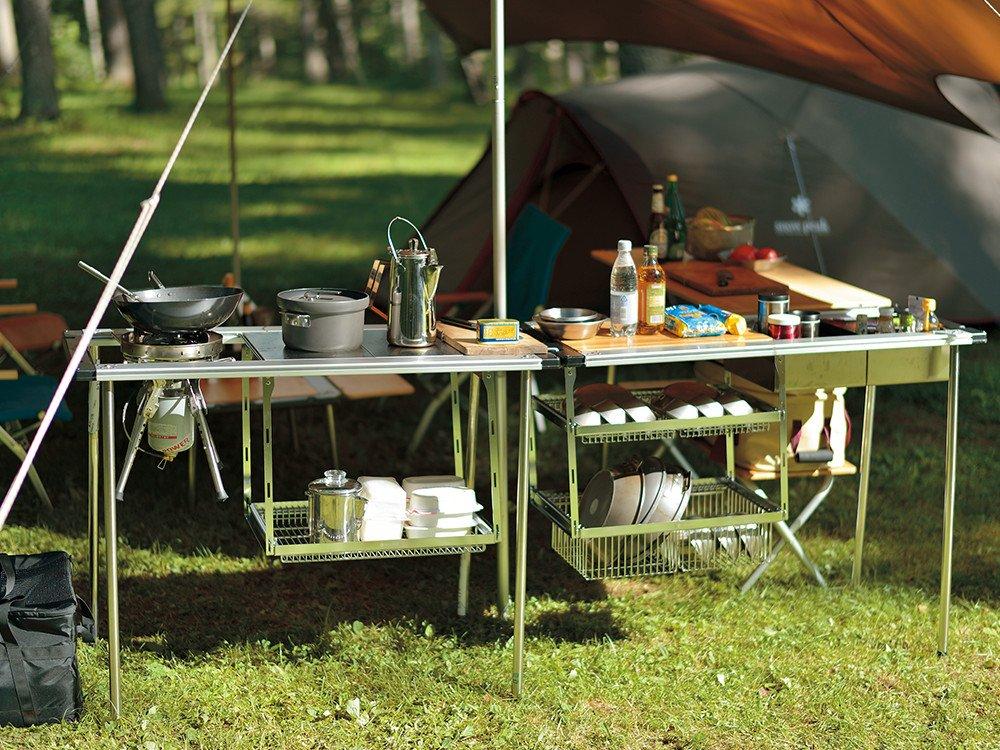 Snow Peak IGT Rack Mesh Tray 1 Unit Deep Type CK-225