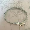 Elegant Green Bracelet: Light Luxury Cat Fish Fry Design, Perfect for Couples & Best Friend Birthday Gift