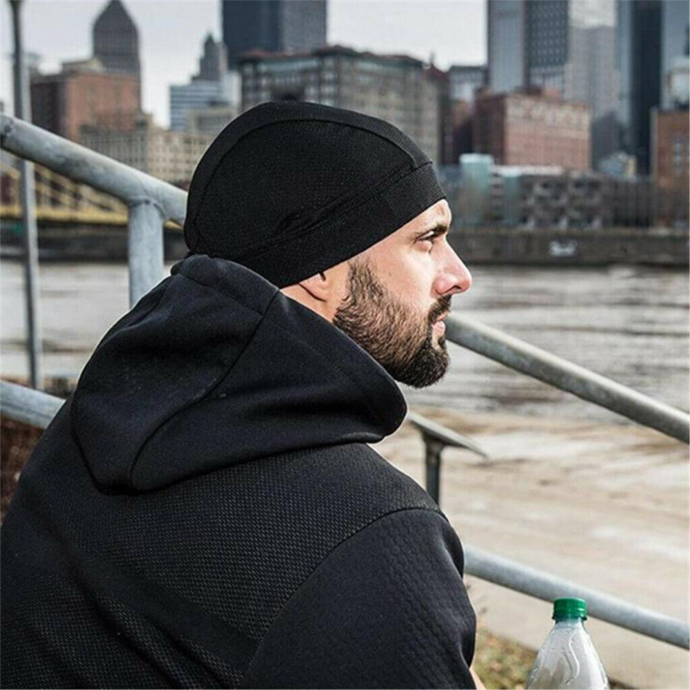 Kukla pod motocyklovou helmu Motorová helma Zbrusu nová Čepice s lebkou