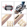 HOT Door Hinge Jig Woodworking Hole Opener Slotting Locator Wooden Door Hinge Hole Guide Door Lock Jig for Door Lock