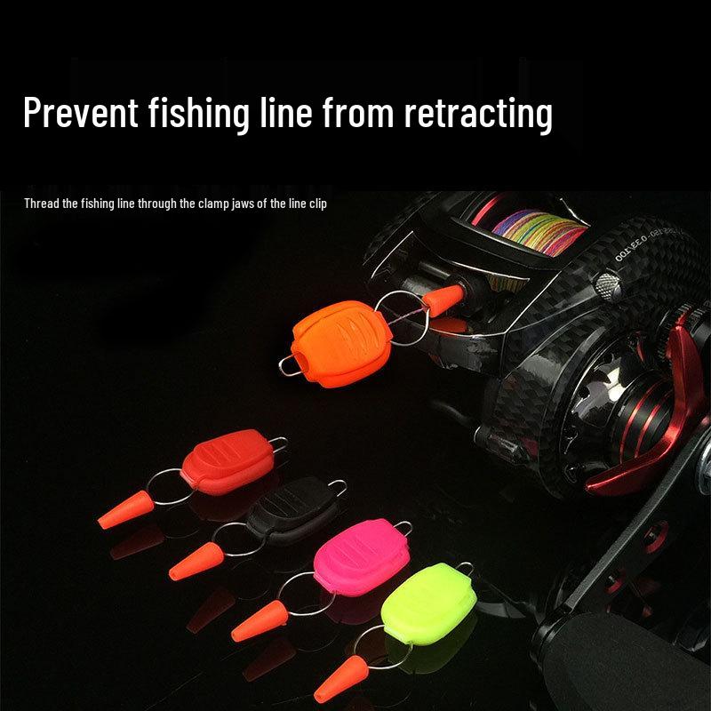 Enhanced Baitcasting Reel Line Keeper and Clip, Durable PP Material