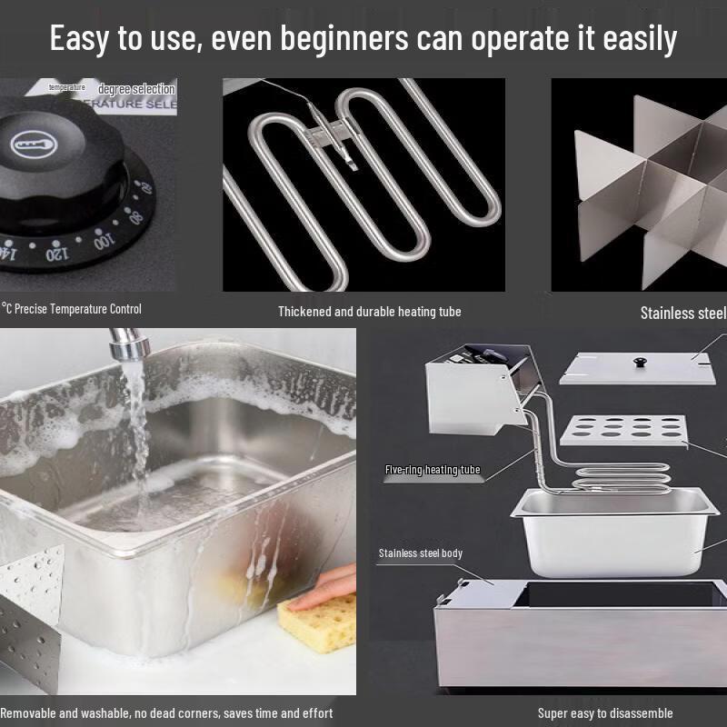Commercial Electric Oden and Hot Pot Cooker