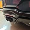 For Ford Mustang 2024 2025 carbonfiber Rear Fog Light Foglight Lamp Cover Trim Foglamp Reflector sticker Exterior Accessories