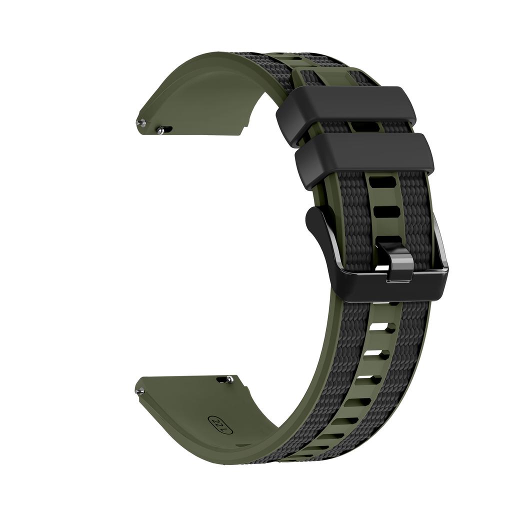 22mm Silicone Watchband For Amazfit Balance 2 / Bip 6 5 / Cheetah Pro Strap Wristband For Amazfit GTR 4 3 Replacement Band