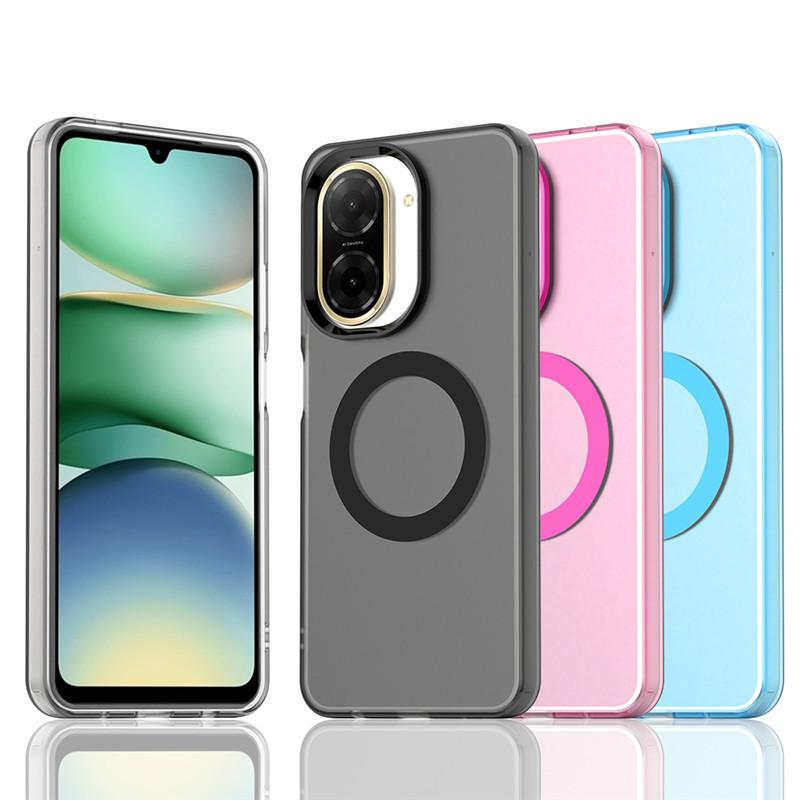 For Redmi A5 4G Case For Redmi A5 Global Cover Translucent Candy Color Matte Magnetic Shockproof Protective Bumper For Redmi A5