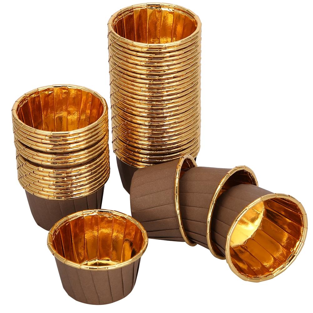 200pcs Cupcake Liners Holders Baking Cups Muffin Cases Tray Cake Mould Decorating Tools for Party WeddingCoffee