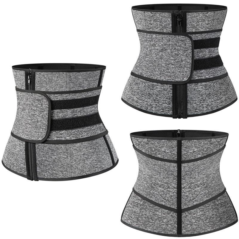 Women's Neoprene Waist Trainer - Zipper Tummy Control Body Shaper for Sports and Beauty