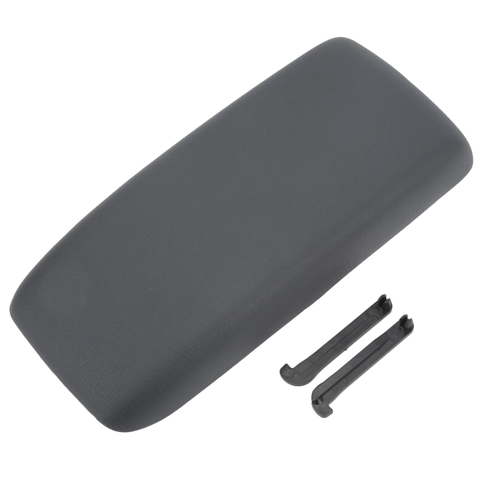 

Center Console Lid Armrest Cover PU Leather Sponge Lining AM 3398074010 Replacement for Tacoma 1995‑2000 Grey серый