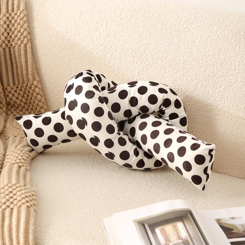 Niedliches rundes unregelmäßiges Kissen - Moderner minimalistischer Sofalehnenkissen, High-End Ins-Stil