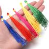100pcs/lot Big Hanging Tassel Colorful Tassel For DIY Craft Jewelry Making Souvenir Bookmarks Chinese Knots Decor Accessories