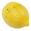Mechanical Kitchen Timer Cute 60 Minutes Manual Countdown Timer with Alarm for Home Study Cooking Yellow Lemon