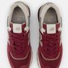 New Balance Sneakers Unisex 574 Legacy Burgundy Beige