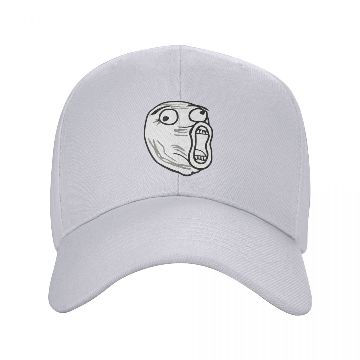 

Лицо Ярости Смешные Бейсболки Snapback Мужские Женские Кепки Повседневная Кепка Хип-Хоп Бейсболка Кепка One Size