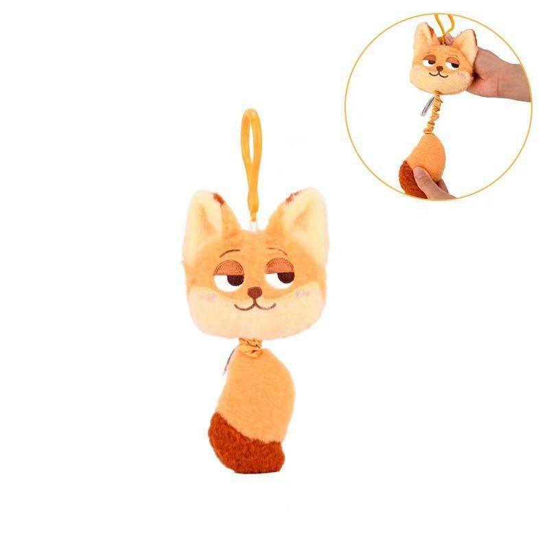 Rozkošná plyšová klíčenka Disney Zootopia Judy Hopps a Nick Wilde pro fanoušky