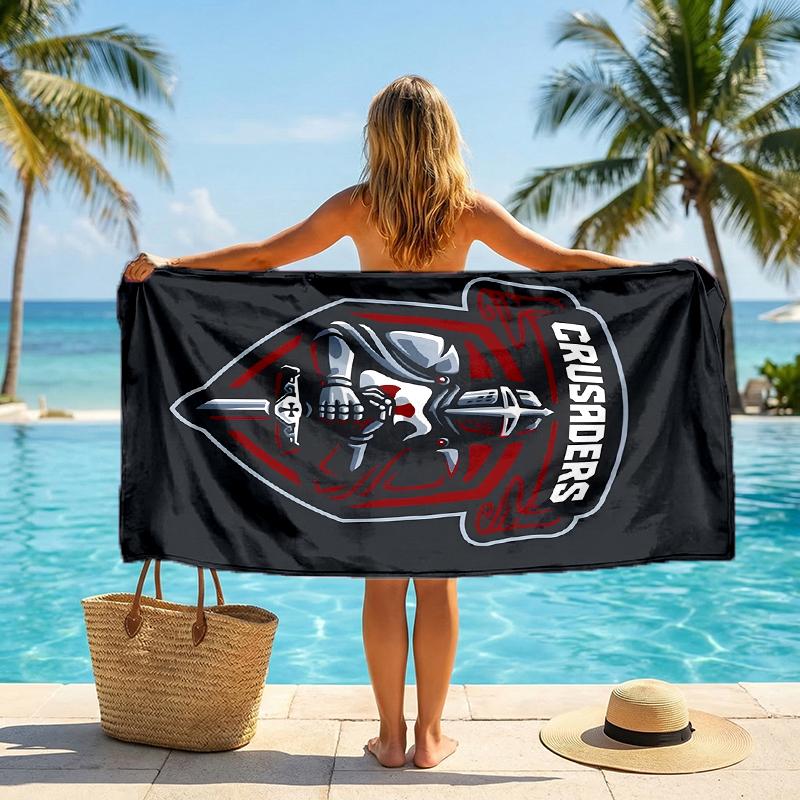 Crusader Fashion Beach Towel: Ideal for Summer Adventures Soft, absorbent and quick drying suitable for swimming and bathing