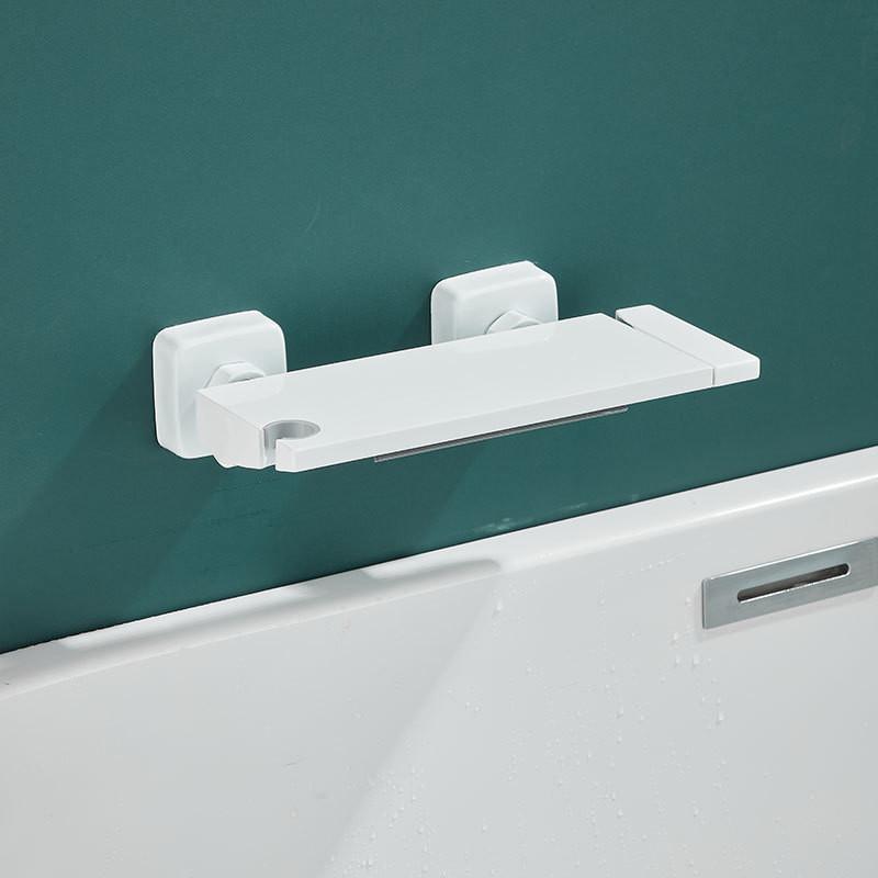 Tuqiu White Bath and Shower Faucet Set Wall Mounted Brass Gray Waterfall Bathtub and Shower Mixer Black Bathroom Taps Brass