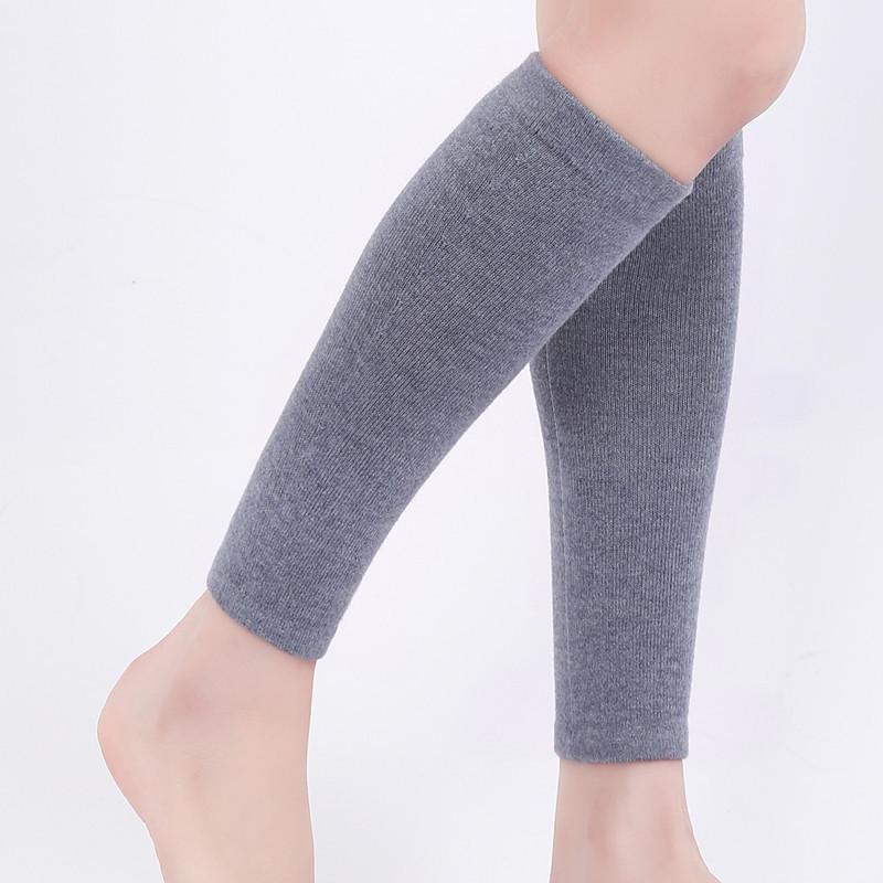 

Unisex Cashmere Calf Ankle Warmer: Extra Thick, Fleece Lined, Heat-Generating Sports Socks for Cold Weather Protection. Extra Large