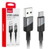 USB-A - USB-C Charging Cable 3A 100Cm Fulllink Amio-03923