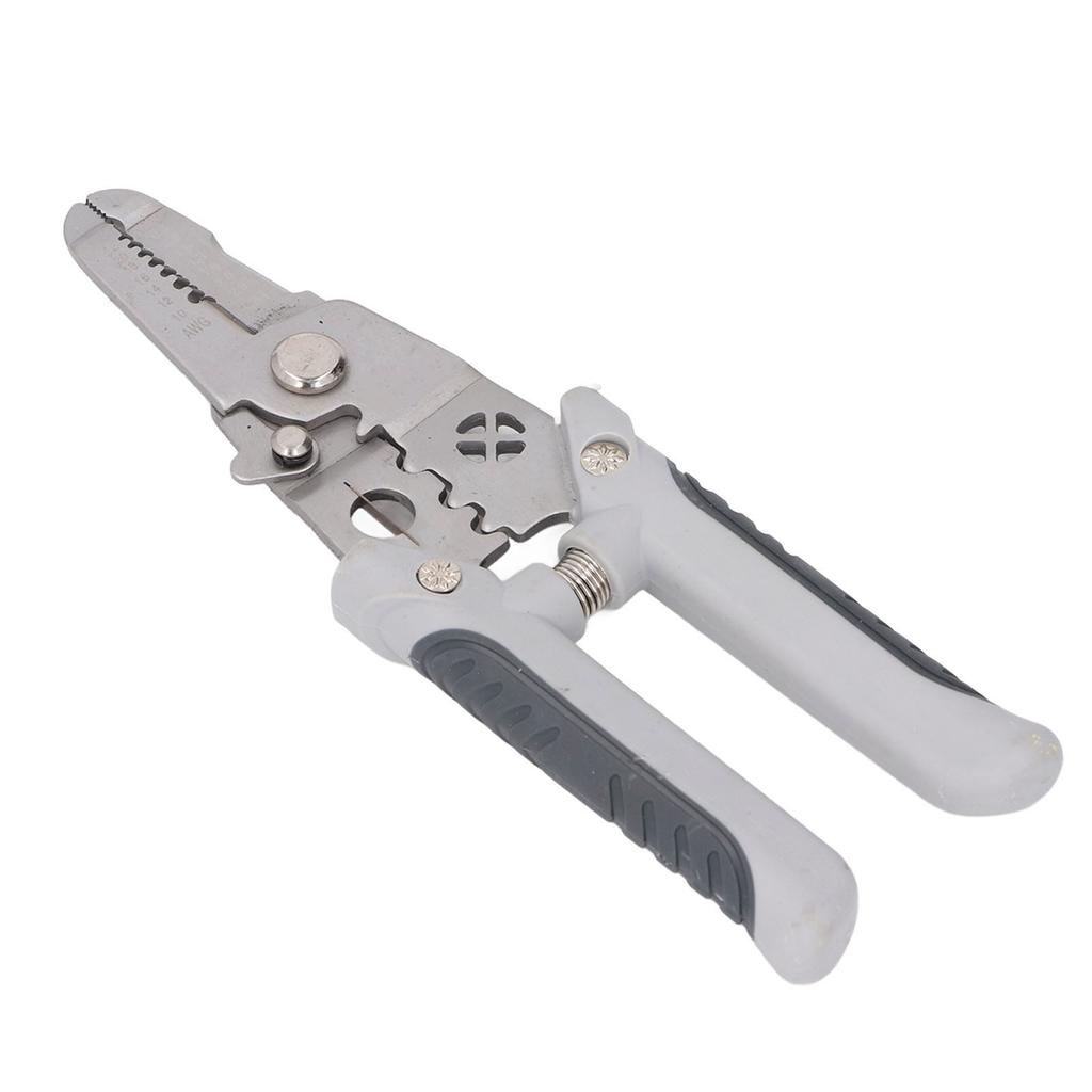 Wire Stripper Multifunctional 10 12 14 16 18 20 22 AWG Wire Stripping Crimping Wrapping Cutting Plie