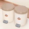 HUIHUADU Foot Pedal Trash Can with Lid