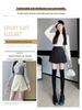 Women's High Waist Wool Pleated A-line Skirt with Anti-exposure Shorts - 2025 Autumn/Winter Collection