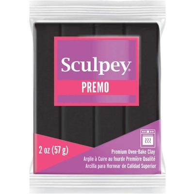 Polymer Clay - SCULPEY - POPE5042 - Black - Advanced - Jewelry, Canes, Figurines